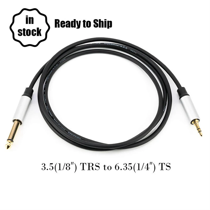 Câble de 3,5 mm à un quart de pouce