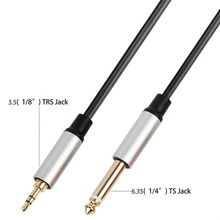 3.5mm To Quarter Inch Cable factory